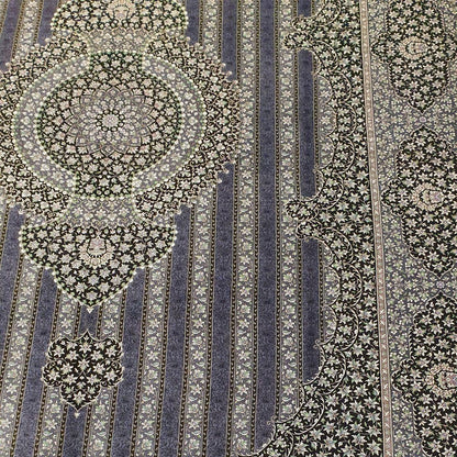 【2000万円Collection】ペルシャ絨毯（シルク100％手織り）マルーフ・モサヴィ　290×206cm（FN-70376）