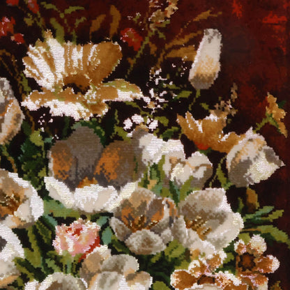 ペルシャ絨毯　タブリーズ産　絵画絨毯　72×53cm（FP-70258）