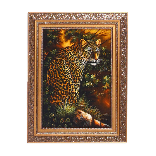 ペルシャ絨毯　タブリーズ産　絵画絨毯　85×66cm（FP-70260）