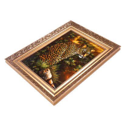 ペルシャ絨毯　タブリーズ産　絵画絨毯　85×66cm（FP-70260）