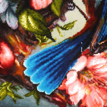 ペルシャ絨毯　タブリーズ産　絵画絨毯　90×71cm（FP-70269）