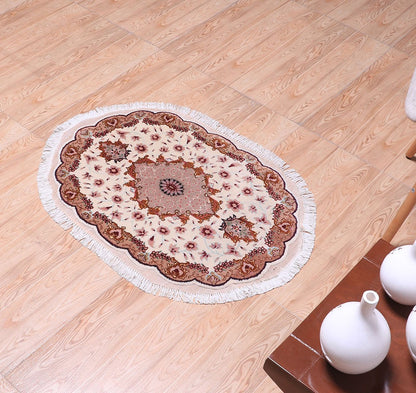 ペルシャ絨毯（イラン産）タブリーズ　82×57cm（FS-70008）