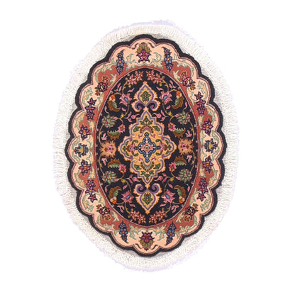 ペルシャ絨毯（イラン産）タブリーズ　67×48cm（FS-70009）