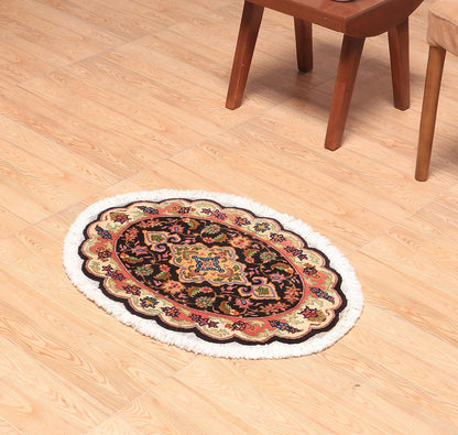 ペルシャ絨毯（イラン産）タブリーズ　67×48cm（FS-70009）