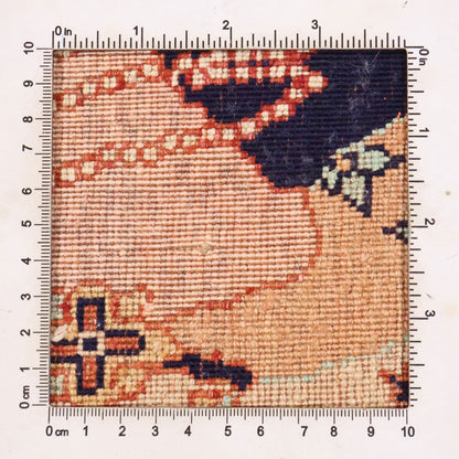 ペルシャ絨毯（イラン産）クム　90×53cm（FS-70010）