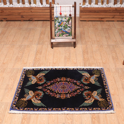ペルシャ絨毯（イラン産）カーシャーン　94×73cm（FS-70016）