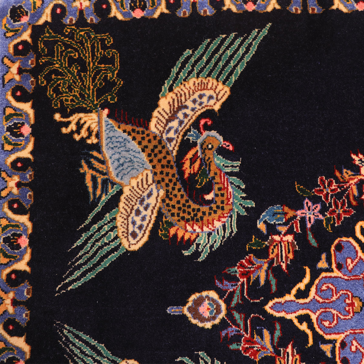 ペルシャ絨毯（イラン産）カーシャーン　94×73cm（FS-70016）