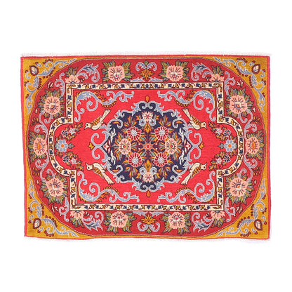ペルシャ絨毯（イラン産）カーシャーン　94×70cm（FS-70018）
