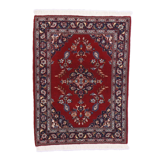 ペルシャ絨毯（イラン産）カーシャーン　91×69cm（FS-70019）