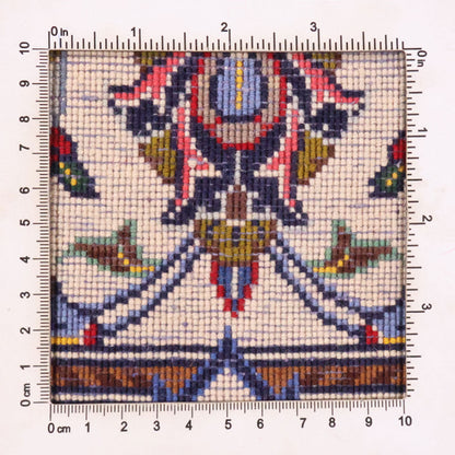 ペルシャ絨毯（イラン産）カーシャーン　96×76cm（FS-70021）