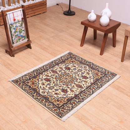 ペルシャ絨毯（イラン産）カーシャーン　96×76cm（FS-70021）