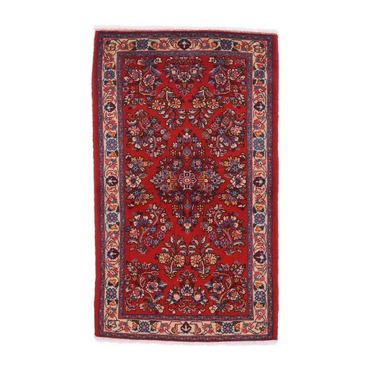ペルシャ絨毯（イラン産）サルーク　132×79cm（FS-70022）