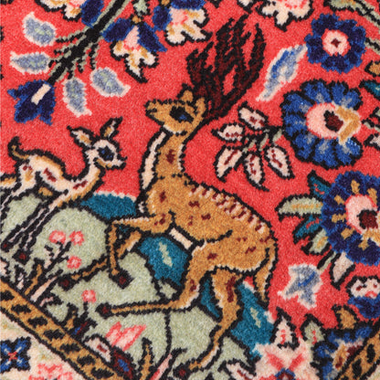 ペルシャ絨毯（イラン産）サルーク　103×69cm（FS-70028）