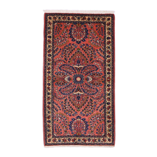 ペルシャ絨毯（イラン産）サルーク　126×68cm（FS-70035）