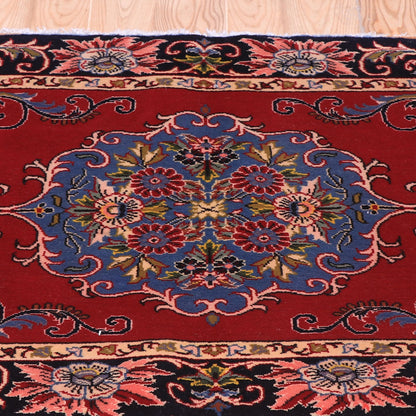 ペルシャ絨毯（イラン産）カーシャーン　90×66cm（FS-70037）