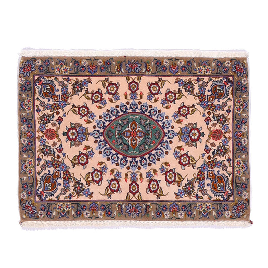 ペルシャ絨毯（イラン産）カーシャーン　100×71cm（FS-70039）