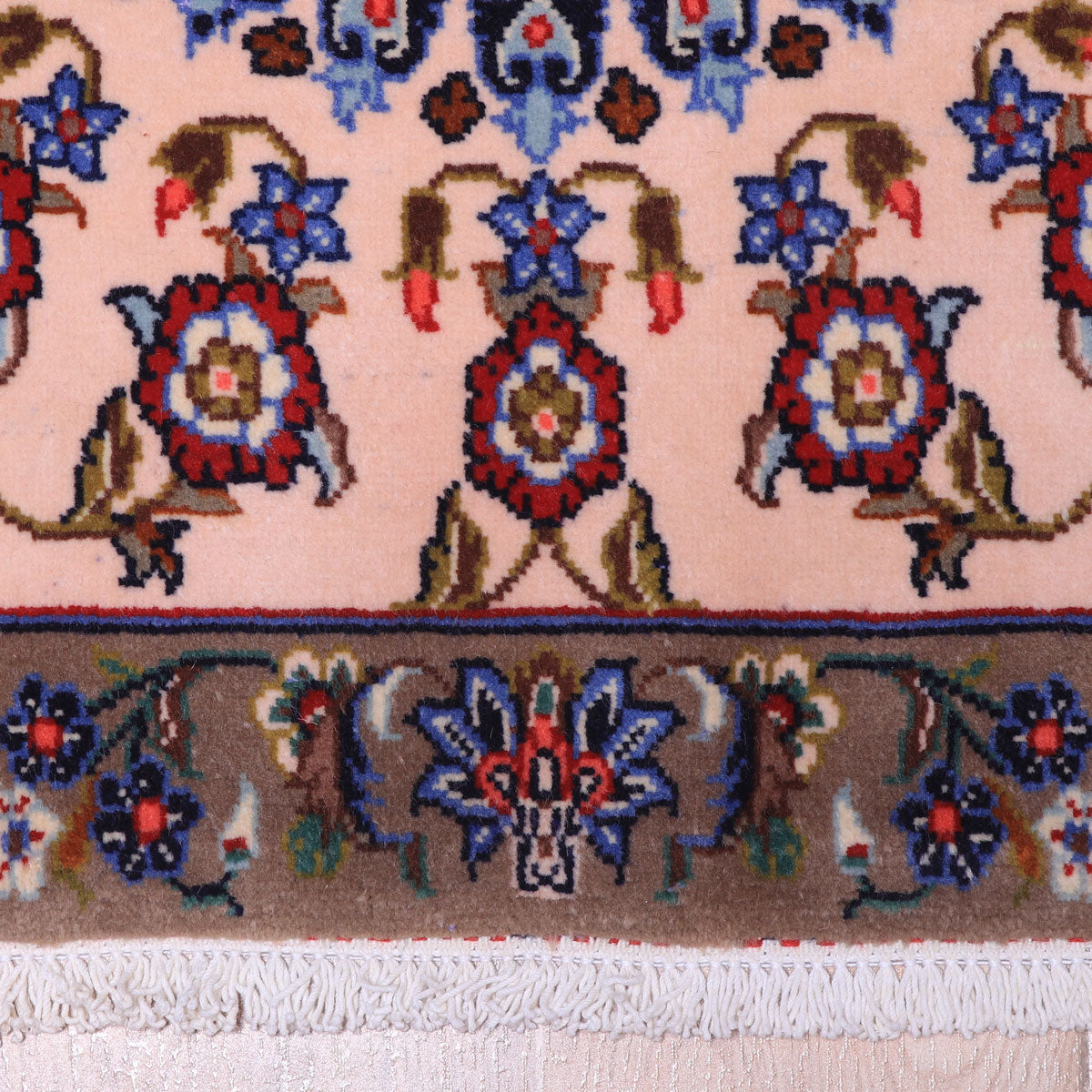 ペルシャ絨毯（イラン産）カーシャーン　100×71cm（FS-70039）
