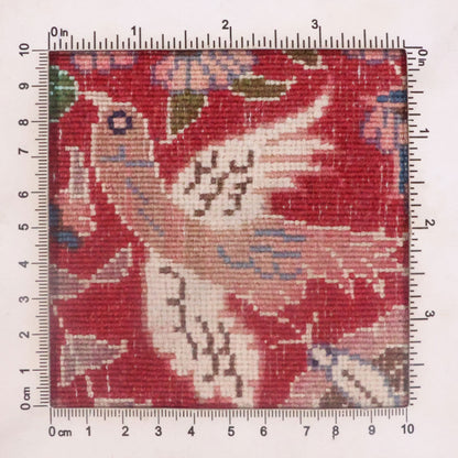 ペルシャ絨毯（イラン産）ナイン　56×47cm（FS-70042）