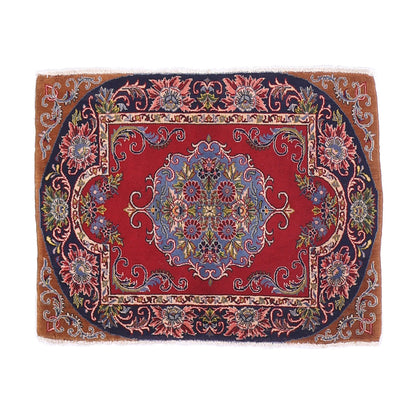 ペルシャ絨毯（イラン産）カーシャーン　91×69cm（FS-70045）