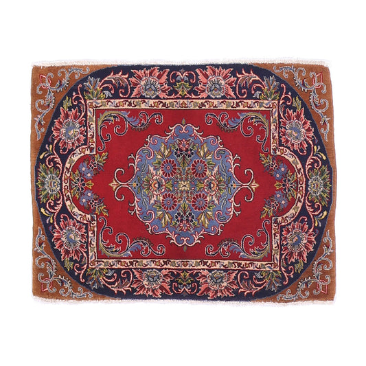 ペルシャ絨毯（イラン産）カーシャーン　91×69cm（FS-70045）