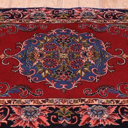 ペルシャ絨毯（イラン産）カーシャーン　91×69cm（FS-70045）