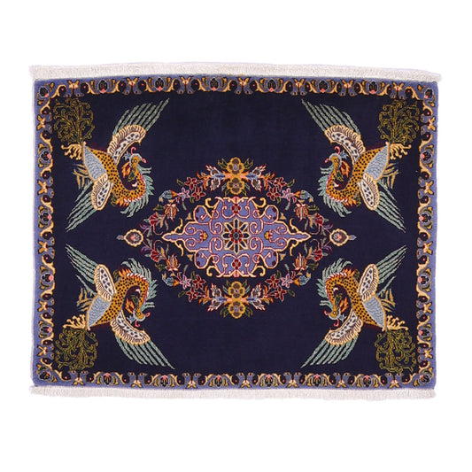 ペルシャ絨毯（イラン産）カーシャーン　94×73cm（FS-70048）