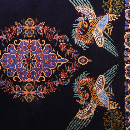 ペルシャ絨毯（イラン産）カーシャーン　94×73cm（FS-70048）