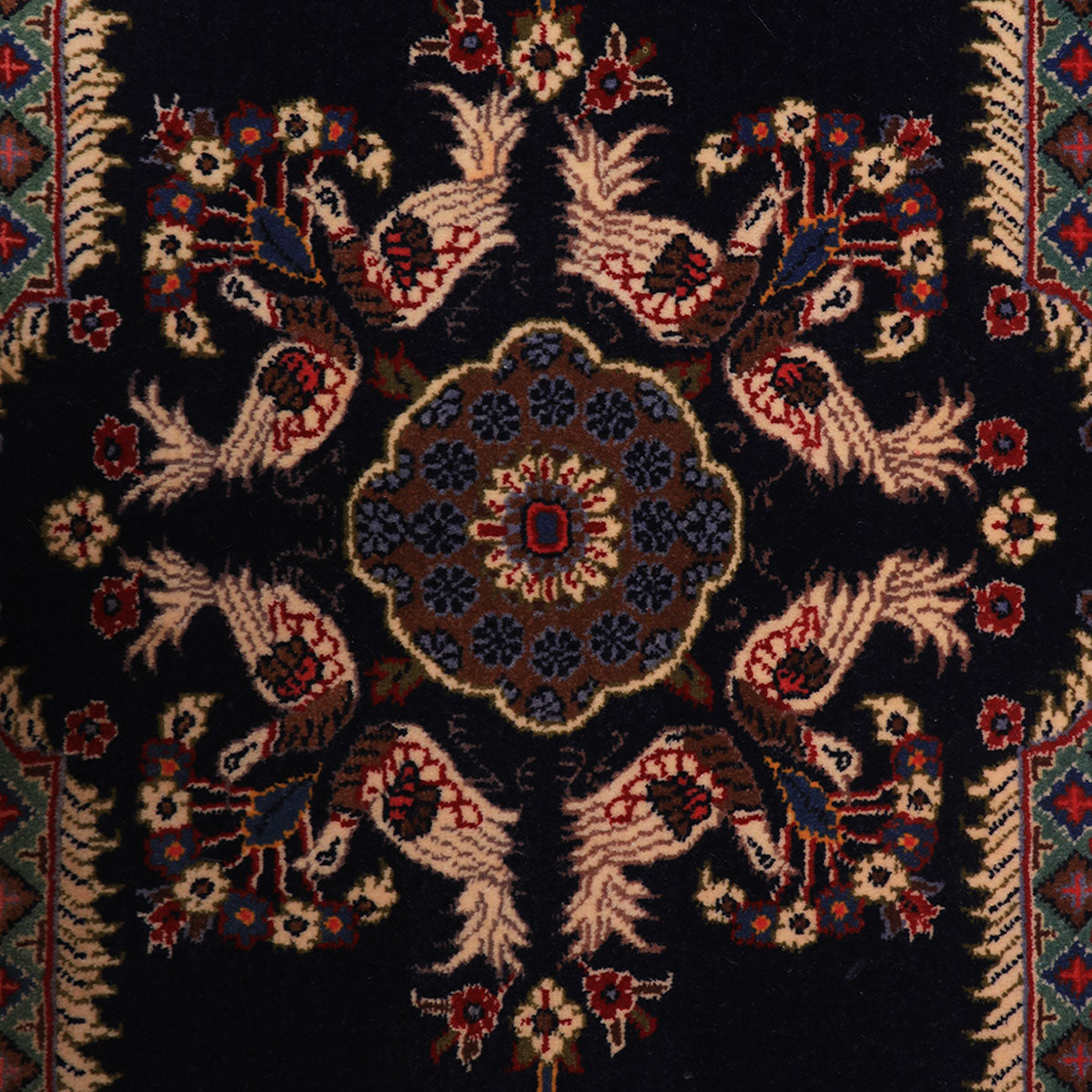 ペルシャ絨毯（イラン産）カーシャーン　102×63cm（FS-70057）