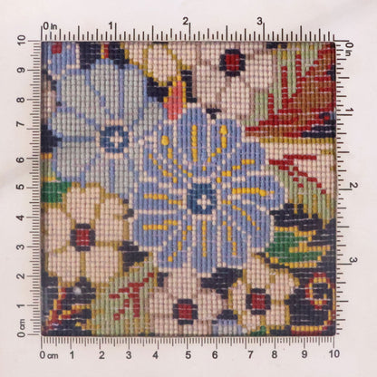 ペルシャ絨毯（イラン産）クム　102×67cm（FS-70060）