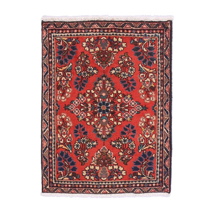 ペルシャ絨毯（イラン産）サルーク　75×56cm（FS-70064）