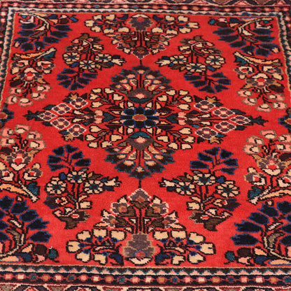 ペルシャ絨毯（イラン産）サルーク　75×56cm（FS-70064）