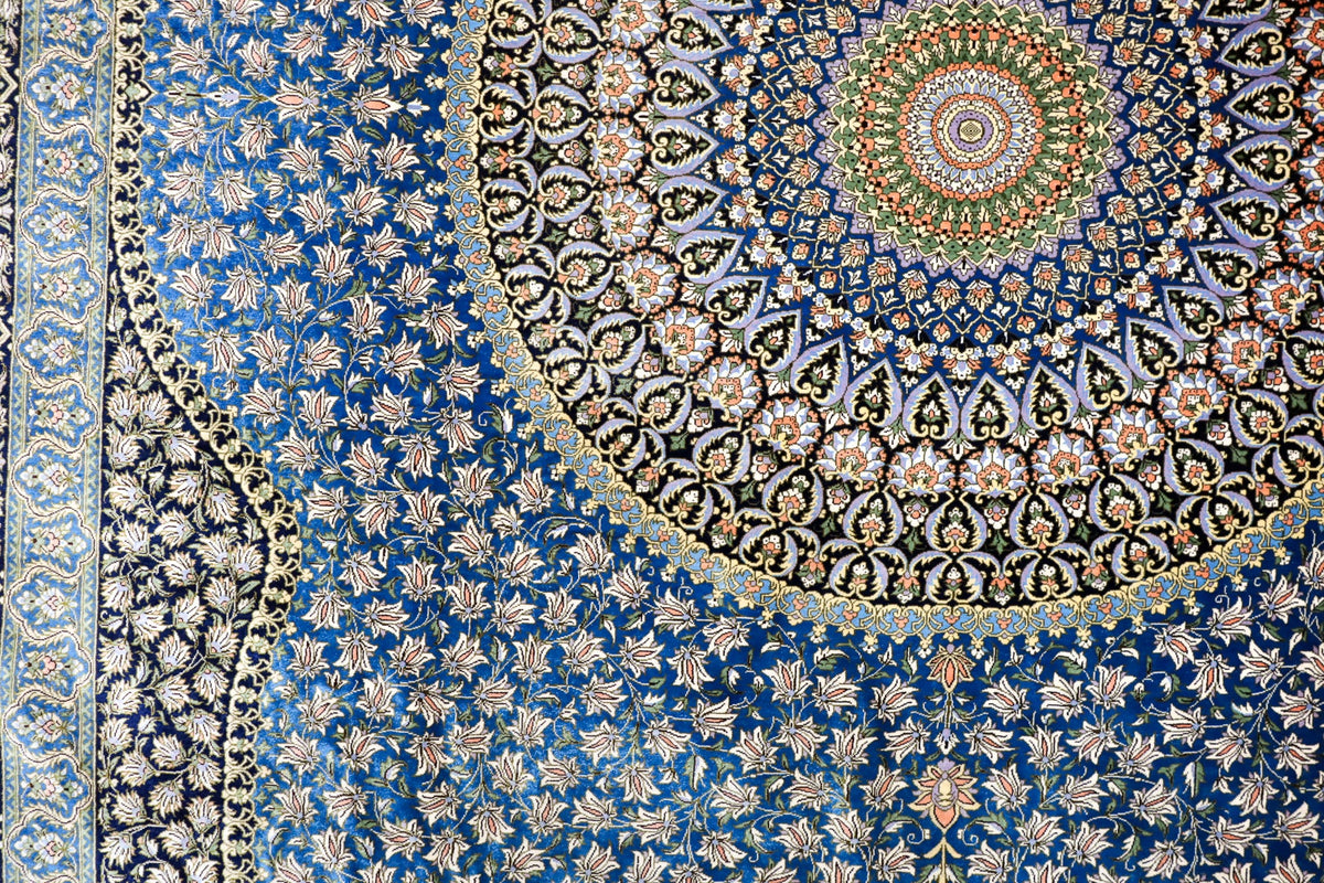 ペルシャ絨毯（手織り）ヘイラト　292×196cm（FX-13197）
