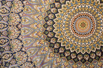 ペルシャ絨毯（手織り）ヘイラト　304×203cm（FX-13198）