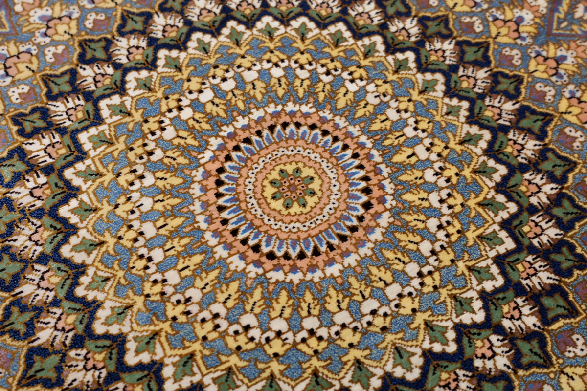 ペルシャ絨毯（手織り）ヘイラト　304×203cm（FX-13198）