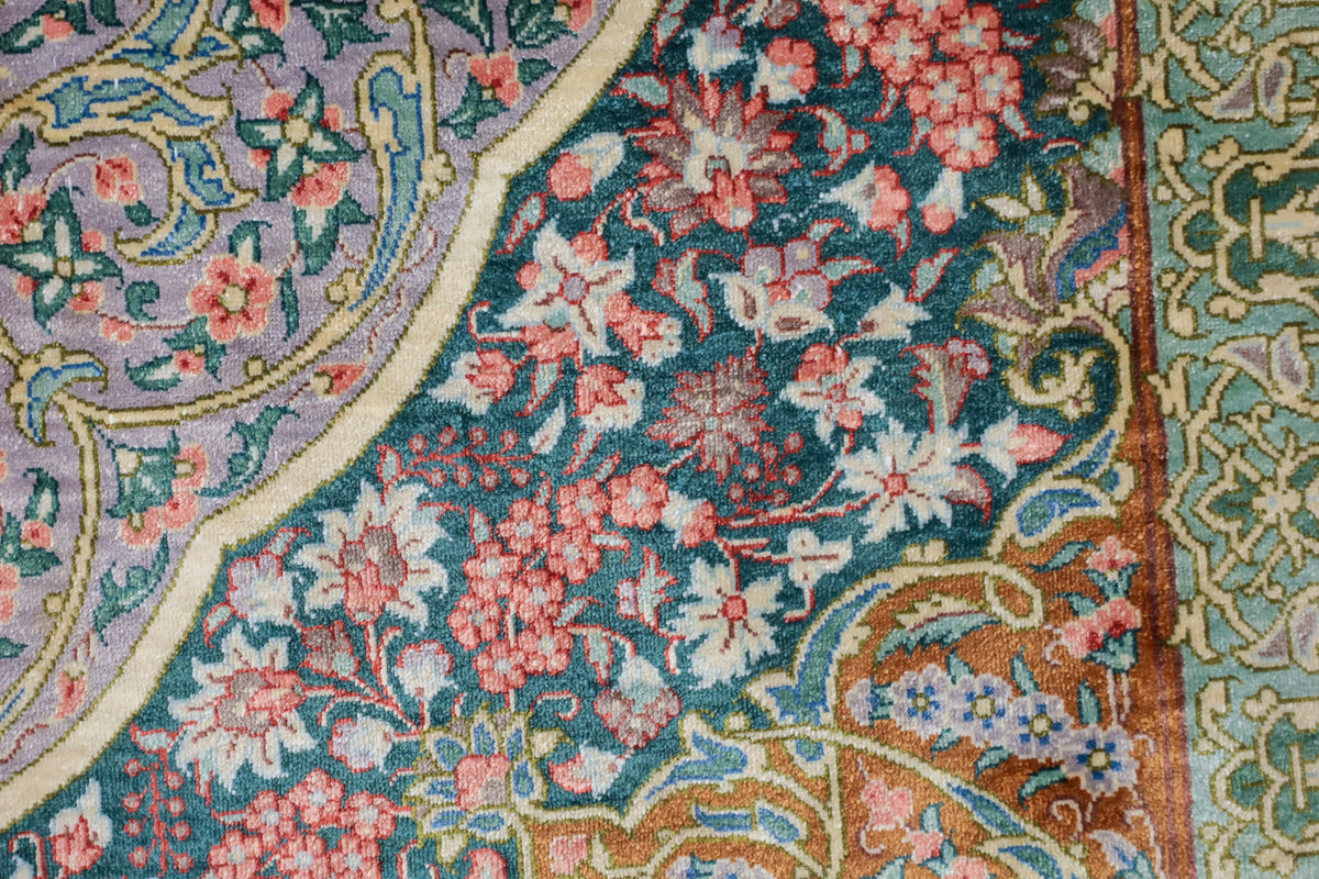 ペルシャ絨毯（手織り）サマディ　309×198cm（FX-13199）