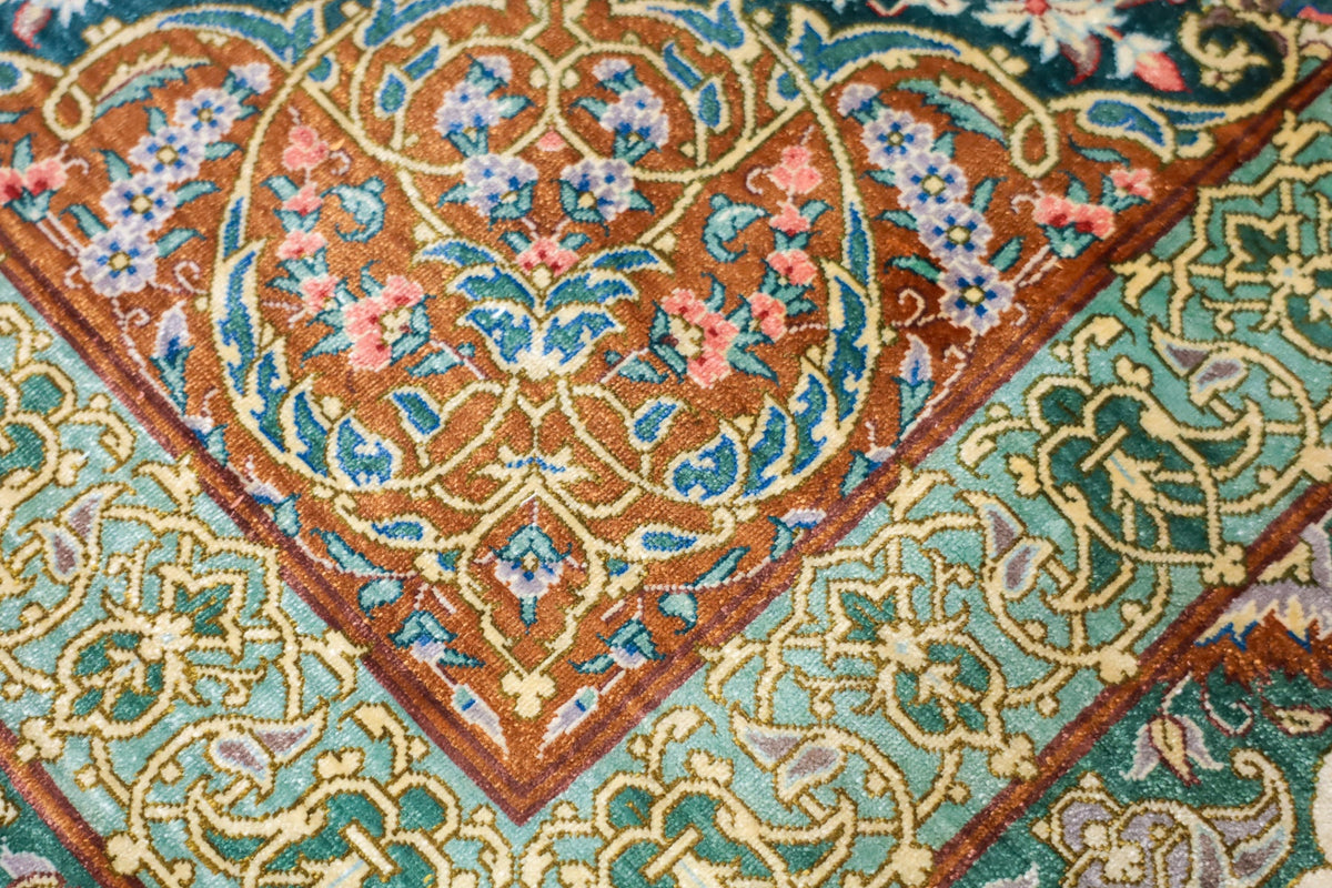 ペルシャ絨毯（手織り）サマディ　309×198cm（FX-13199）