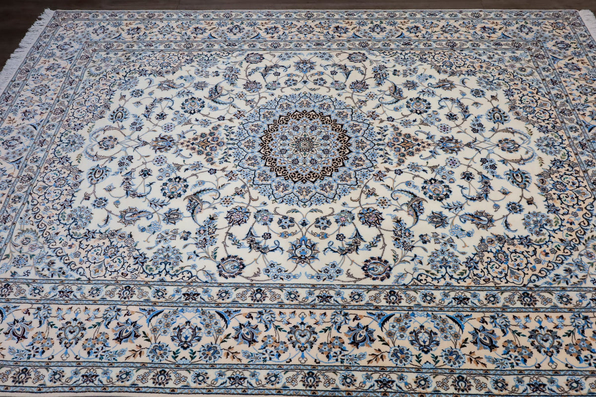 ペルシャ絨毯（手織り）メダリオン6L　310×208cm（FX-13202）