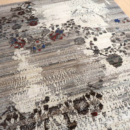 プレミアムギャッベ／ホシナマイ（ルリバフ） 196×147cm（HL-10893）