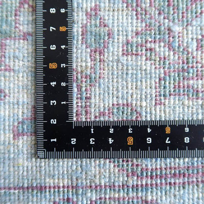 プレミアムギャッベ／ホシナマイ（ルリバフ） 242×171cm（HL-10895）