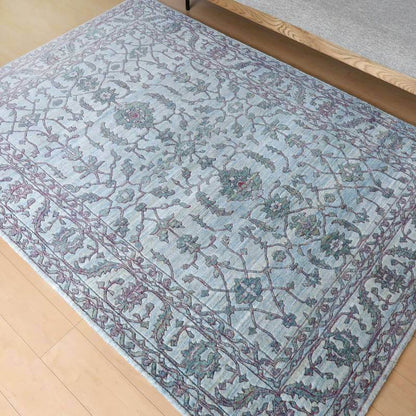 プレミアムギャッベ／ホシナマイ（ルリバフ） 242×171cm（HL-10895）