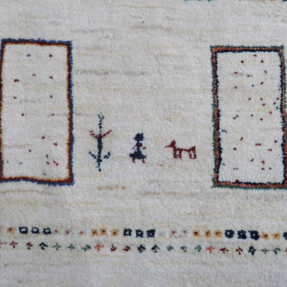 プレミアムギャッベ／ホシナマイ（カシュクリ）　248×199cm（HL-11120）