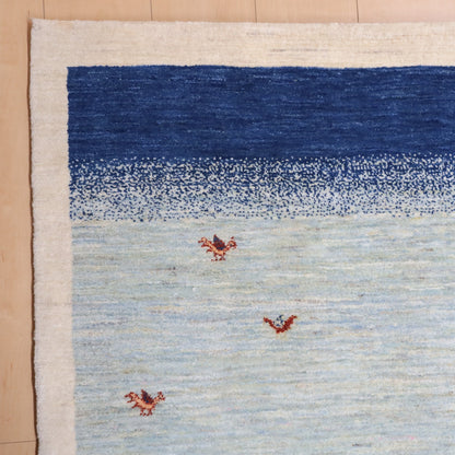 ギャッベ（ルリバフ）　182×121cm（HL-11128）