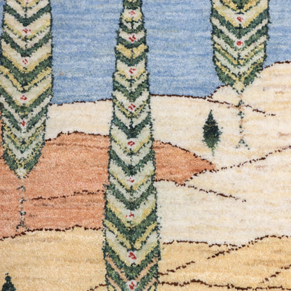 ギャッベ（ルリバフ）　182×121cm（HL-11128）