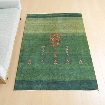 プレミアムギャッベ／ホシナマイ（カシュクリ）　204×149cm（HL-11360）