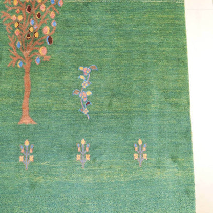 プレミアムギャッベ／ホシナマイ（カシュクリ）　204×149cm（HL-11360）