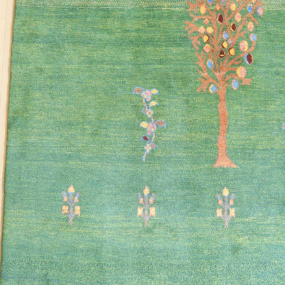 プレミアムギャッベ／ホシナマイ（カシュクリ）　204×149cm（HL-11360）