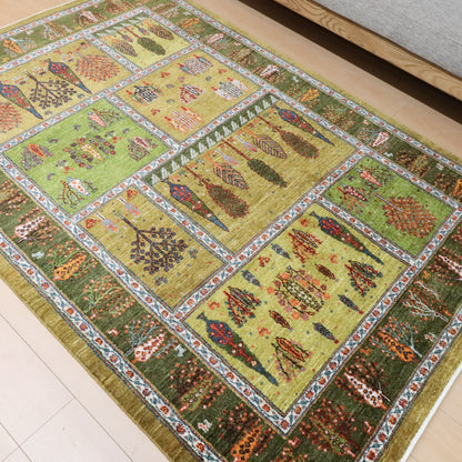 ギャッベ（ルリバフ）　212×145cm（HL-11791）