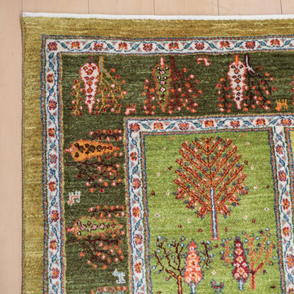 ギャッベ（ルリバフ）　212×145cm（HL-11791）