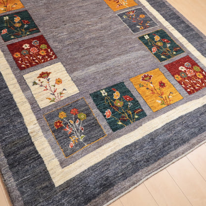 ギャッベ（ルリバフ）　236×176cm（HL-12046）