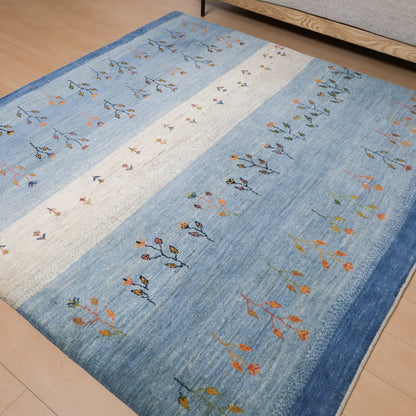 ギャッベ（ルリバフ）　199×204cm（HL-12054）